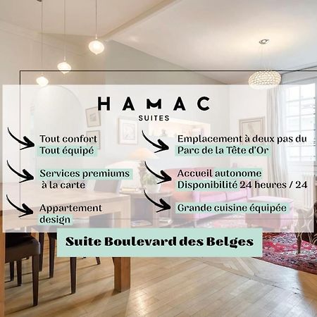 ليون Suite Des Belges Parc Tete D'Or - 4 A 6 Voyageurs المظهر الخارجي الصورة